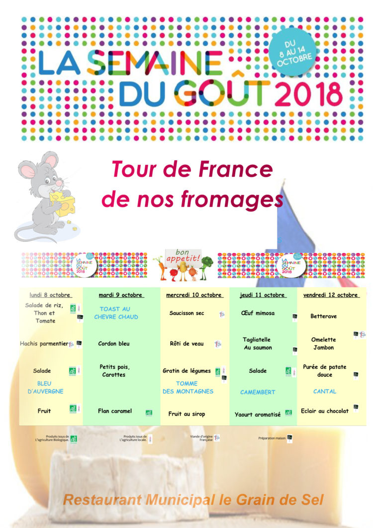 Semaine Du Goût Tour De France Des Fromages La Mézière 