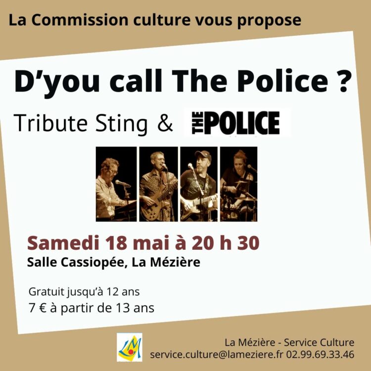 Concert D’You Call The Police ?